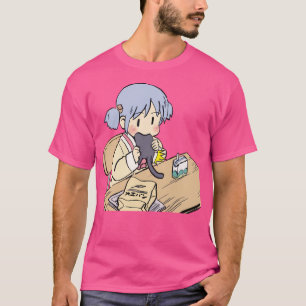 Ich Zeichnete diese Szene von Mio Essen Sakamoto f T-Shirt
