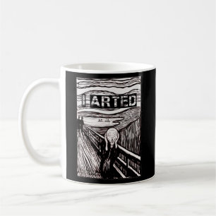 Ich zeichnete Lehrer malt den Schrei Kaffeetasse