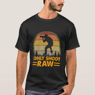 Ich zeige nur den Spaß "Row Camera Fotografy" T-Shirt