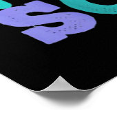 Ich zerbrach 100 Schultage Poster (Ecke)