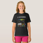 Ich zerbrach 100 Schultage T-Shirt (Vorne ganz)