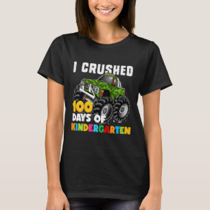 Ich zerbrach 100 Tage Kindergartenspinnmädchen und T-Shirt