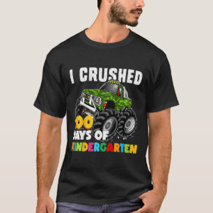 Ich zerbrach 100 Tage Kindergartenspinnmädchen und T-Shirt