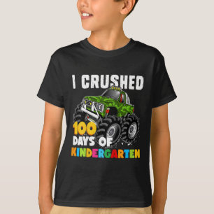 Ich zerbrach 100 Tage Kindergartenspinnmädchen und T-Shirt