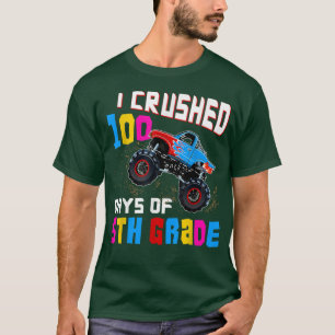 Ich zerbrach 100 Tage Monster-Schiff der 5. Klasse T-Shirt