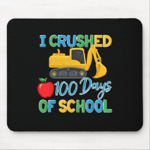 Ich zerbrach 100 Tage Schule 100. vor dem Bau Mousepad