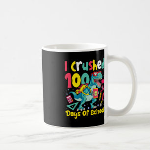 Ich zerbrach 100 Tage Schule Dinosaurier Kinder Ju Kaffeetasse