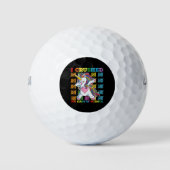 Ich zerbrach 100 Tage Schuleinbruch Golfball (Vorderseite)