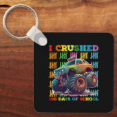 Ich zerbrach 100 Tage Schulmonster Schlüsselanhänger (Vorderseite)