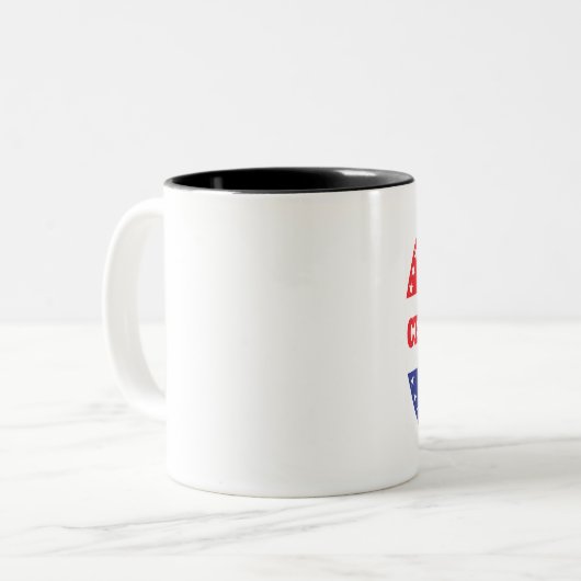 Ich zerquetschte es heute zweifarbige tasse (Vorderseite Links)