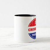 Ich zerquetschte es heute zweifarbige tasse (Mittel)