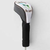Ich zerstöre die Stille meiner Trommel Golf Headcover (angewinkelt)