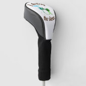 Ich zerstöre die Stille meiner Trommel Golf Headcover (angewinkelt)