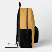 Ich zerstöre Stille Funny Drummer Bedruckter Rucksack (Links)