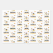 Ich zerstöre Stille Funny Drummer Geschenkpapier Set (Vorderseite 3)