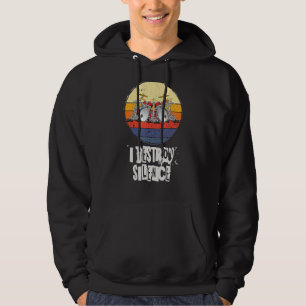 Ich zerstöre Stille, Schlagzeug, Schlagzeuger, Sch Hoodie