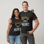 Ich zerstöre Stille Trumpet T-Shirt (Unisex)