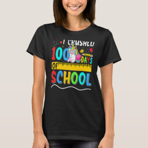 Ich zerstörte 100 Tage Niedliche Unicorn Boys Gi T-Shirt
