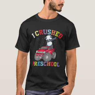 Ich zerstörte den Abschluss von Panda Truck in de T-Shirt