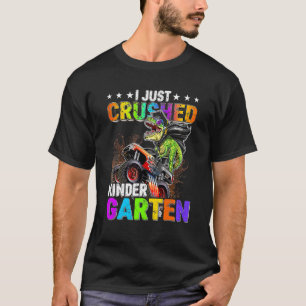 Ich zerstörte den Kindergarten Abschluss Dinosauri T-Shirt
