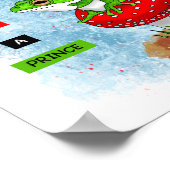 Ich ziehe einem Prinzen einen Frosch vor | Froschw Poster (Ecke)