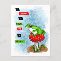 Ich ziehe einem Prinzen einen Frosch vor | Froschw