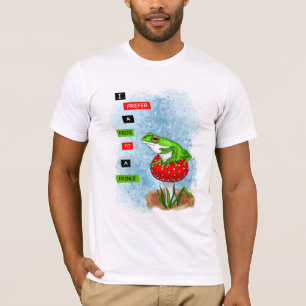 Ich ziehe einem Prinzen einen Frosch vor Froschw T-Shirt