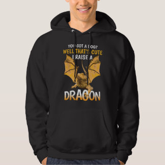 Ich ziehe einen Bartagamen-Funny Beardie-Liebhaber Hoodie