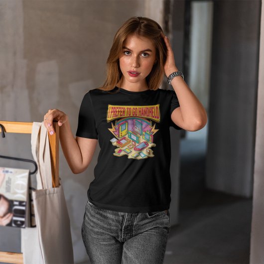 Ich ziehe es vor, Handheld - Retro-Gamer - Videosp T-Shirt