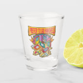 Ich ziehe es vor, Handheld - Video-Spiel zurückzun Schnapsglas (Vorderseite)