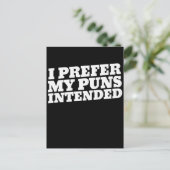 Ich ziehe meine beabsichtigten Waffen vor Postkarte (Stehend Vorderseite)