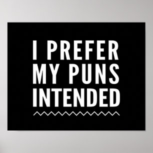 Ich ziehe meine Bezeichnungen vor Poster