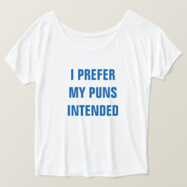 Ich ziehe meine Bezeichnungen vor T-Shirt