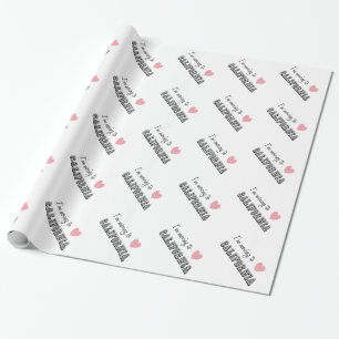 Ich ziehe nach Kalifornien Geschenkpapier