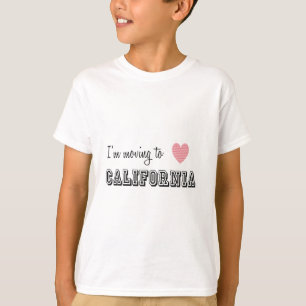 Ich ziehe nach Kalifornien T-Shirt