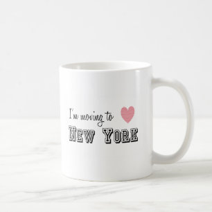 Ich ziehe nach New York Kaffeetasse