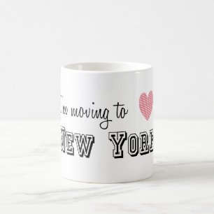 Ich ziehe nach New York Kaffeetasse