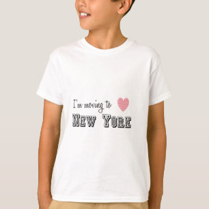 Ich ziehe nach New York T-Shirt