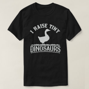 Ich ziehe winzige Dinosaurier auf Vintage Retro Ga T-Shirt