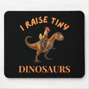 Ich ziehe winzige Dinosaurier Cowboy-Hahn auf T-Re Mousepad