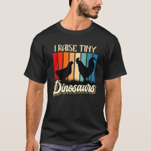Ich ziehe winzige Dinosaurier Hühner kleine Dinosa T-Shirt