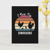 Ich ziehe winzige Dinosaurier-Karten für den Farme Karte (Gelbe Blume)