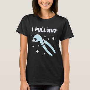 Ich ziehe Zahnräder aus. T-Shirt