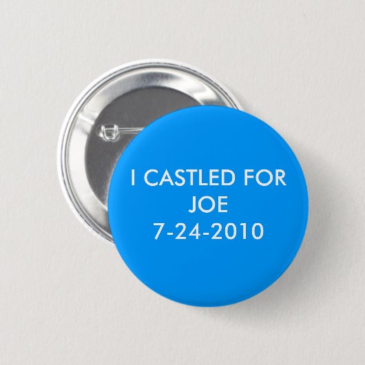 ICH ZOG MICH FÜR JOE ZURÜCK BUTTON (Vorne & Hinten)