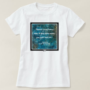 Ich zögere, T - Shirt auszuarbeiten