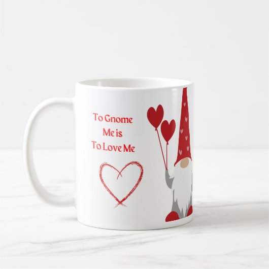 Ich zu werden heißt, mich mit einem Gnome auf eine Kaffeetasse (Links)