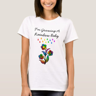 Ich züchte einen Rainbow Baby-T - Shirt für die