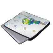 iChameleon Laptop-Hülse 15 Zoll Laptopschutzhülle (Vorne Knopf)