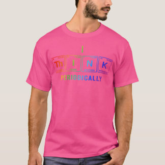 ICHDENKE periodisch Lustige Sprüche LGBTQi T-Shirt