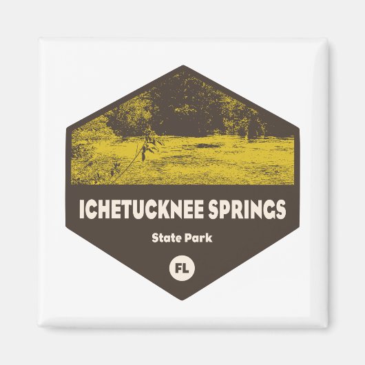 Ichetucknee Springs Staaten Park Florida Magnet (Vorne)